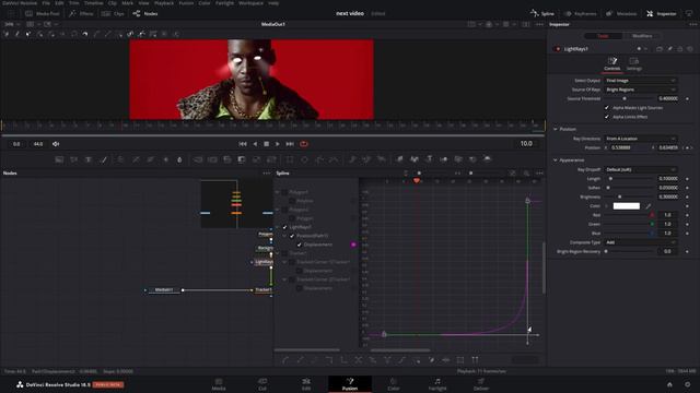 How To Create the GLOWING EYE EFFECT Davinci Resolve Tutorial смотреть онлайн