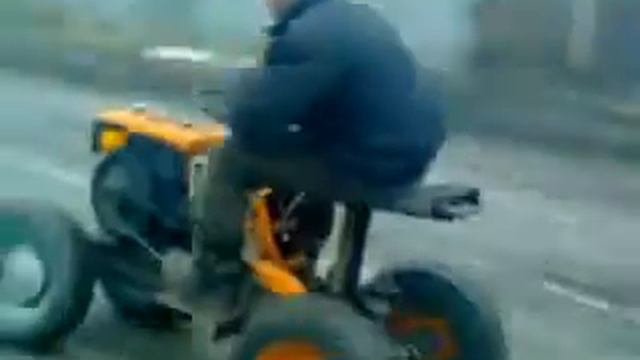 Мини трактор из мотоблока смотреть онлайн