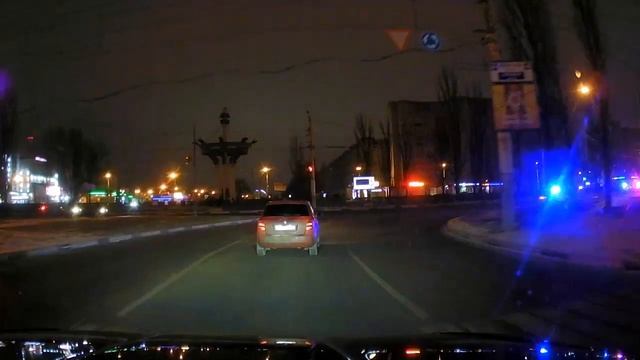 Погоня ДПС Воронеж