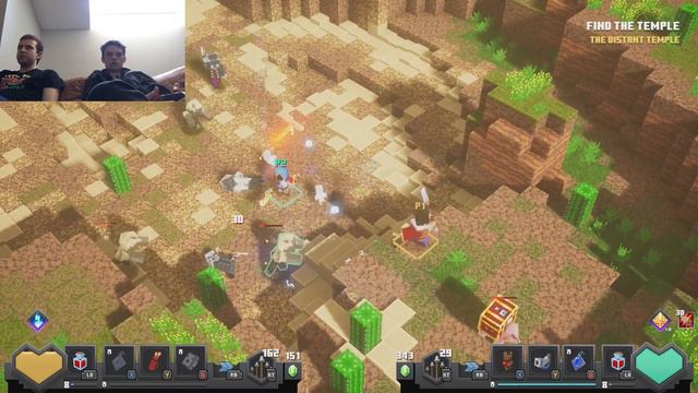 Cacti Canyon - Minecraft Dungeons | Splitscreen смотреть онлайн