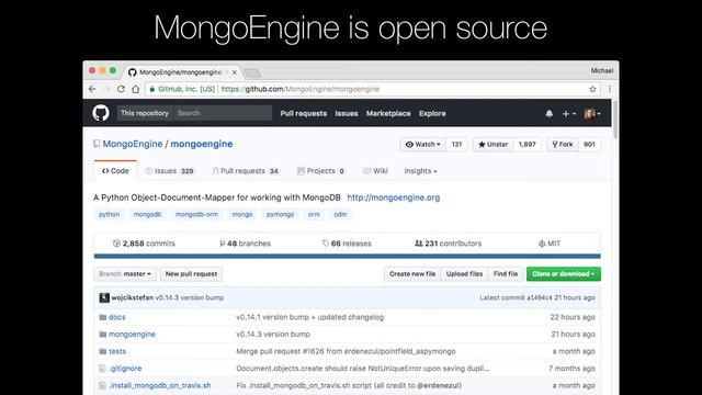 MongoDB and Python Quickstart (2/21): Introduction to mongoengine смотреть онлайн