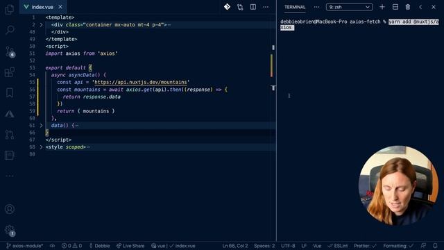 import Axios v Axios module смотреть онлайн