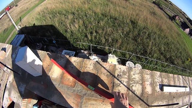 Парапет из кирпича под мауэрлат - ч.3 смотреть онлайн