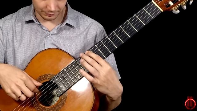 Упражнение для левой руки на гитаре (лиги) смотреть онлайн