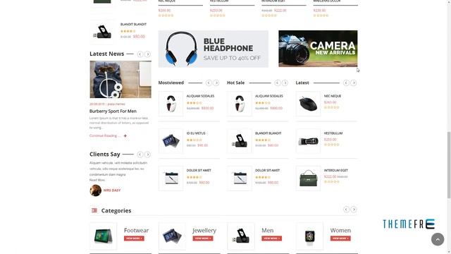 Galio - Mega Shop Responsive OpenCart Theme Homer Blaze смотреть онлайн