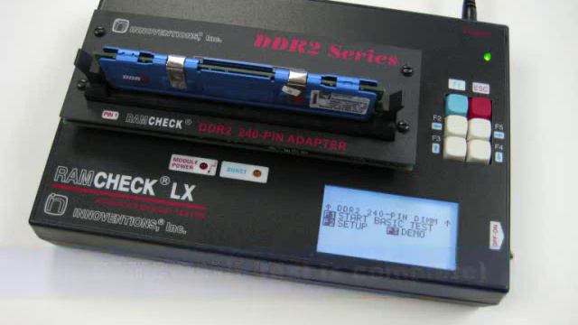 DDR3 DDR2 Memory Tester: RAMCHECK LX