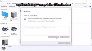 Installing HP LaserJet 1010 printer driver on Windows 10
