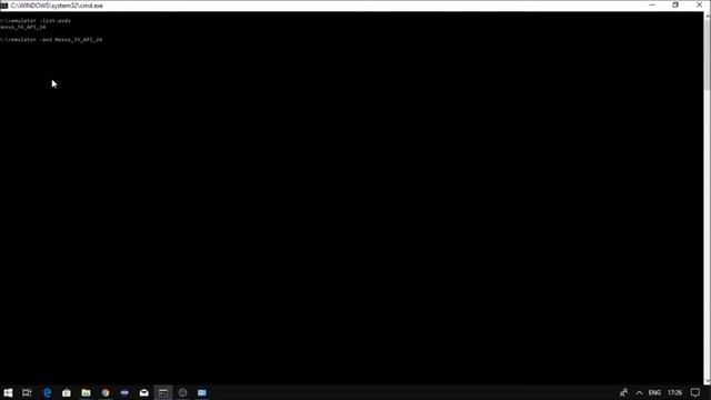 Open Emulator from cmd смотреть онлайн