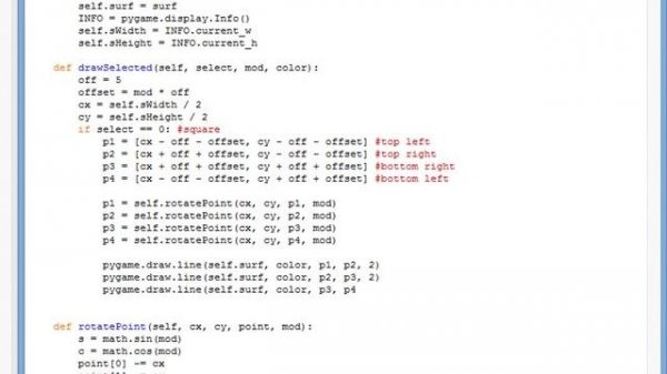Programming Tutorial - Kaleidoscope - [Python - Pygame]