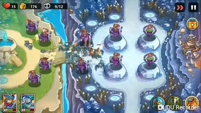 Прохождение игры KINGDOM DEFENSE часть 1 босс смотреть онлайн