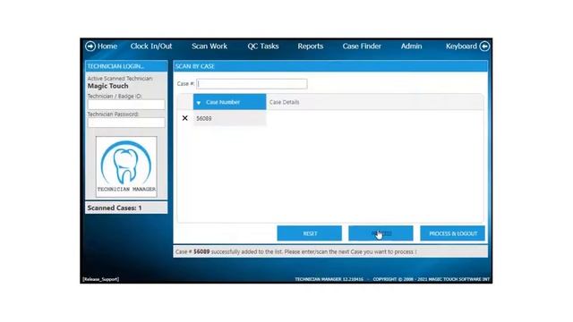 Magic Touch Software - Technician Manager 2021 смотреть онлайн