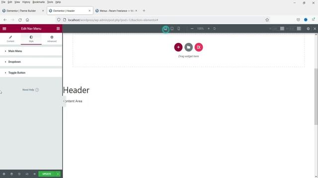 How to Use Elementor Navigation Menu Widget | Free Elementor Nav Menu смотреть онлайн