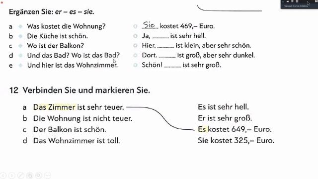 Schritte A 1 1 Lektion 4 die Wohnung nicht und kein смотреть онлайн