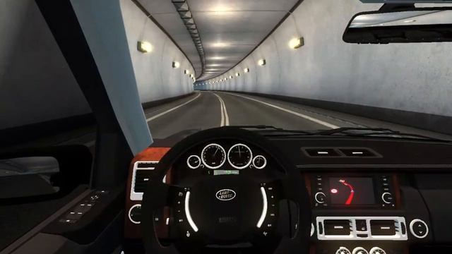 Range rover supercharged 2008 Euro Truck Simulator 2 смотреть онлайн