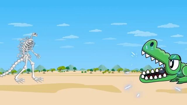 SPIDER MAN T-REX Vs BAT MAN T-REX : Who Is The King Of Dinosaurs Radiation? | Godzilla Cartoon