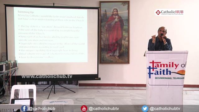 Family of Faith by Rev Fr Charles R Kandula@St Mary's Basilica Parish Hall, Secunderabad,TS,IN смотреть онлайн