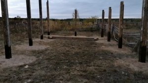 НАВЕС ДЛЯ ТЕЛЯТ часть 2 | КАРКАС ГОТОВ