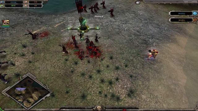 Dawn of War - Soulstorm | Chaos vs. Space Marines BO5 [Maniac vs. Mixalich] смотреть онлайн