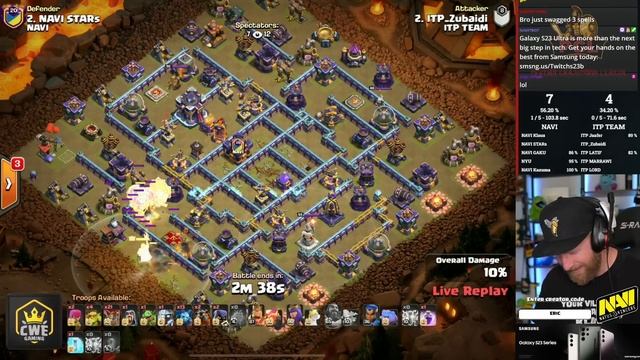 Klaus RISKS Semi-Final War with CRAZY NEW ATTACK! Clash of Clans смотреть онлайн