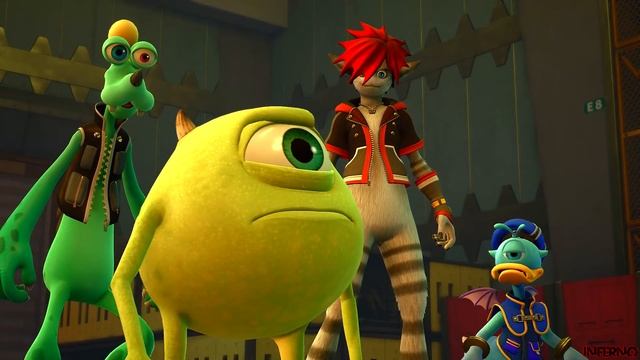 Kingdom Hearts 3 - Playthrough - Part 6 - Monstropolis