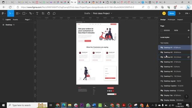 How to copy your type scale to a different file on Figma смотреть онлайн