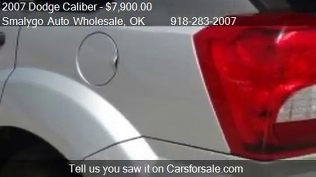 2007 Dodge Caliber SXT - for sale in Claremore, OK 74017 смотреть онлайн