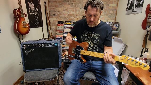 Fender American Professional II Telecaster MN Roasted Pine смотреть онлайн