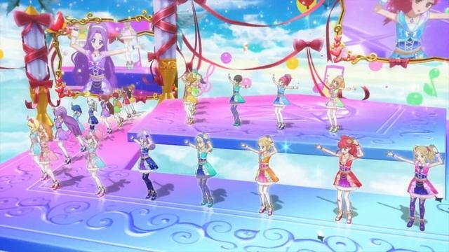 (HD) Aikatsu - Movie - Nerawareta Mahou no Aikatsu Card - ALL IDOLS - Idol Activity! - смотреть онлайн