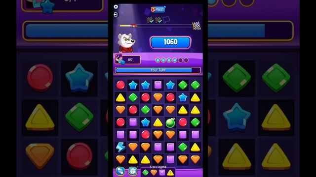 Solo Challenge Score Rally Laser Matches Rainbow 2050 points | Match Masters смотреть онлайн