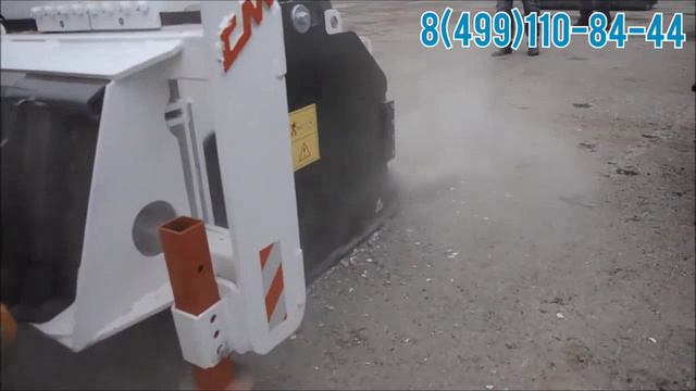 Фрезы навесные дорожные гидравлические для мини погрузчиков и экскаваторов от завода СМ из Италии. смотреть онлайн