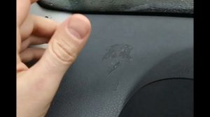 Удаление суперклея с пластика автомобиля