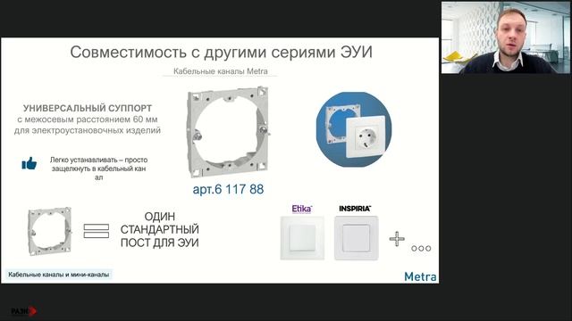 Legrand — Обзор кабельных каналов и мини каналов Metra смотреть онлайн