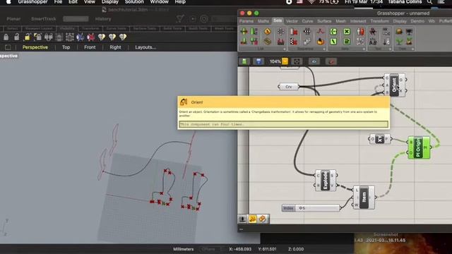 Введение в грассхоппер: Параметрическая скамейка - часть 1. ШишкаЛаб Политех смотреть онлайн