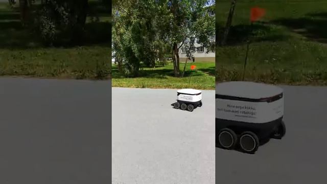 Робот доставщик Доставка будущего смотреть онлайн
