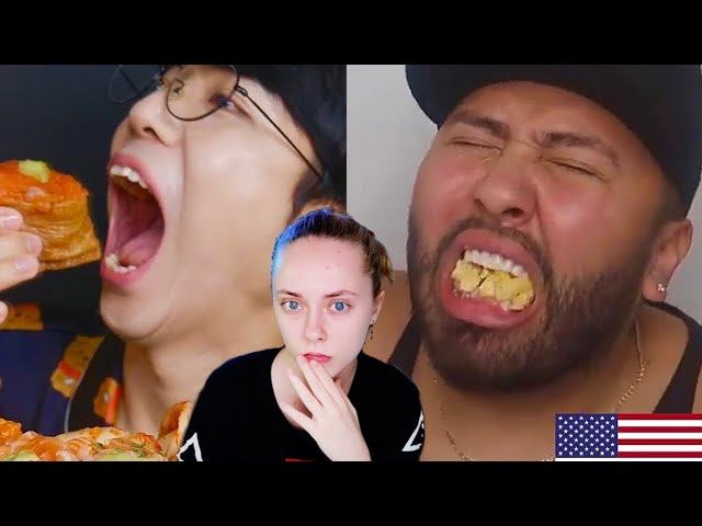 КОРЕЙСКИЙ МУКБАНГ против АМЕРИКАНСКОГО #3 кто выиграл? смотреть онлайн