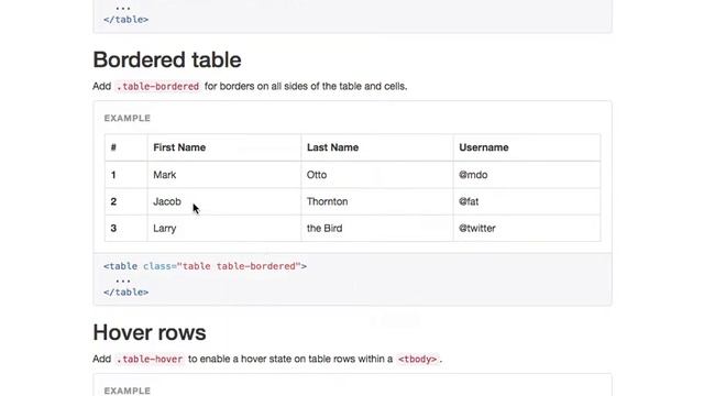 rails bootstrap table смотреть онлайн