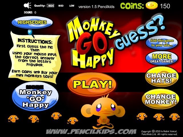 Monkey GO Happy - Guess? смотреть онлайн