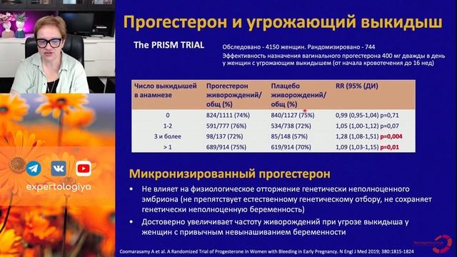 Беременная с "угрозой" l Пустотина О. А. смотреть онлайн