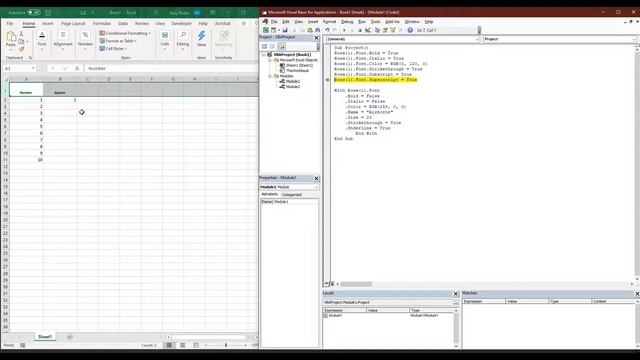 Episode #8 - Excel VBA Modifying fonts and the "with" statement смотреть онлайн