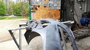 Ремонт переднего бампера на Hyundai IX 35