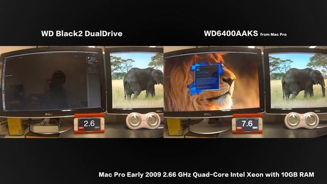 WD Black2 Dual Drive on Mac Pro Early 2009 (Photoshop CS6) смотреть онлайн