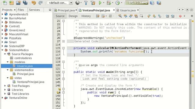 Java JFrame - Aplicación cálculo IMC смотреть онлайн