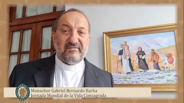 2 de febrero. JORNADA MUNDIAL DE LA VIDA CONSAGRADA Saludo y mensaje de Monseñor Gabriel Barba смотреть онлайн