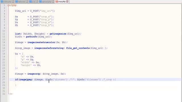 Crop Image And Upload On Server - Drag And Drop Uploader And Cropping System 12/12 смотреть онлайн