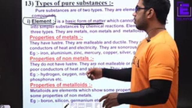 Types of Pure Substance |Class-9|ch- 2| Is Matter Around Us Pure |CBSE| lect -07 смотреть онлайн