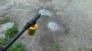 Пенная насадка из коробки Denzel 58276