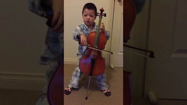 Suzuki Cello Book 2 Theme from "Witches's Dance" by P.Paganini смотреть онлайн