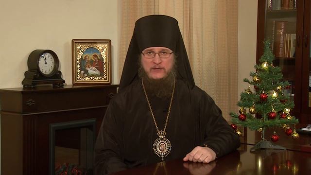 Поздравление Епископа Пахомия с Рождеством Христовым смотреть онлайн