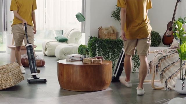 גם שוטף וגם שואב אלחוטי חכם Tineco Floor One S3 смотреть онлайн