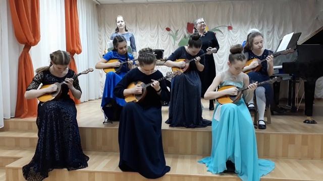 Кокорин.Блюз. С.Фёдоров.Македонский танец.Ансамбль домристов Ad Libitum. смотреть онлайн